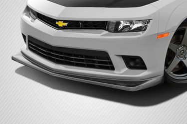 Blemished 2014-2015 Chevrolet Camaro Carbon Creations DriTech Z28 Look Front Lip Under Air Dam Spoiler ( non flare, will fit normal body vehicles ) - 