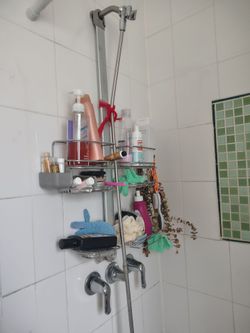 Shower head caddy