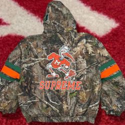 Supreme Mitchell And Ness Miami Jacket