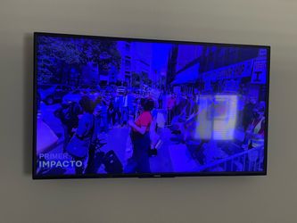 55 inche TV have remote control and concas chip