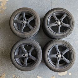 Snow Tires X-Ice Xi3 Michelin Studless With Rims