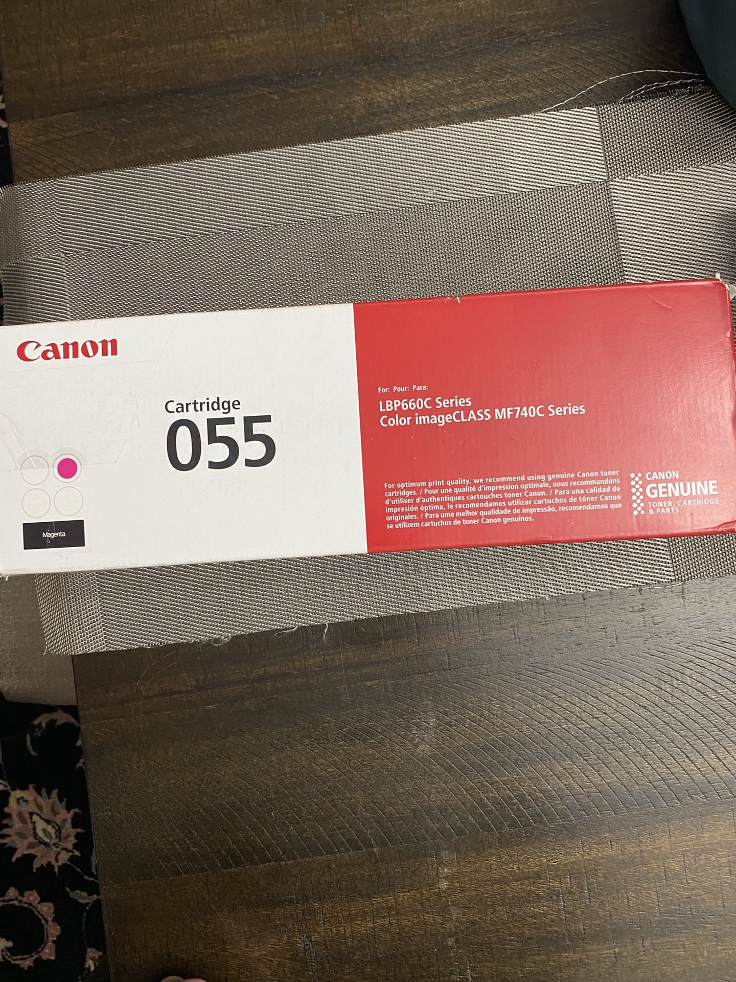 CANON GENUINE  055 MAGENTA TONER CARTRIDGE 