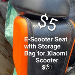 Scooter Ebike Seat N Storage 