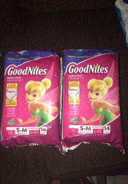 Goodnites girls S-M 14 count 2/14.00