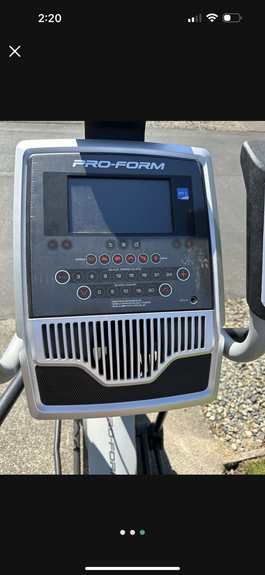 Pro-Form Elliptical