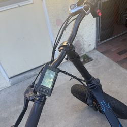 Electric bike with charger