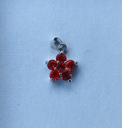 Daisy Flower Pendant Charm
