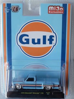 M2 Die-cast,  1978 Chevrolet Silverado C30 Gulf Oil MiJo Exclusives