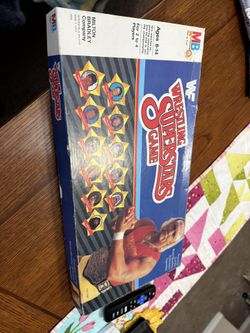 1985 WWF Superstars Board Game Complete