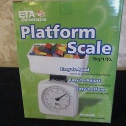 New in box Platform Scale ETA Cuisenaire metric standard 