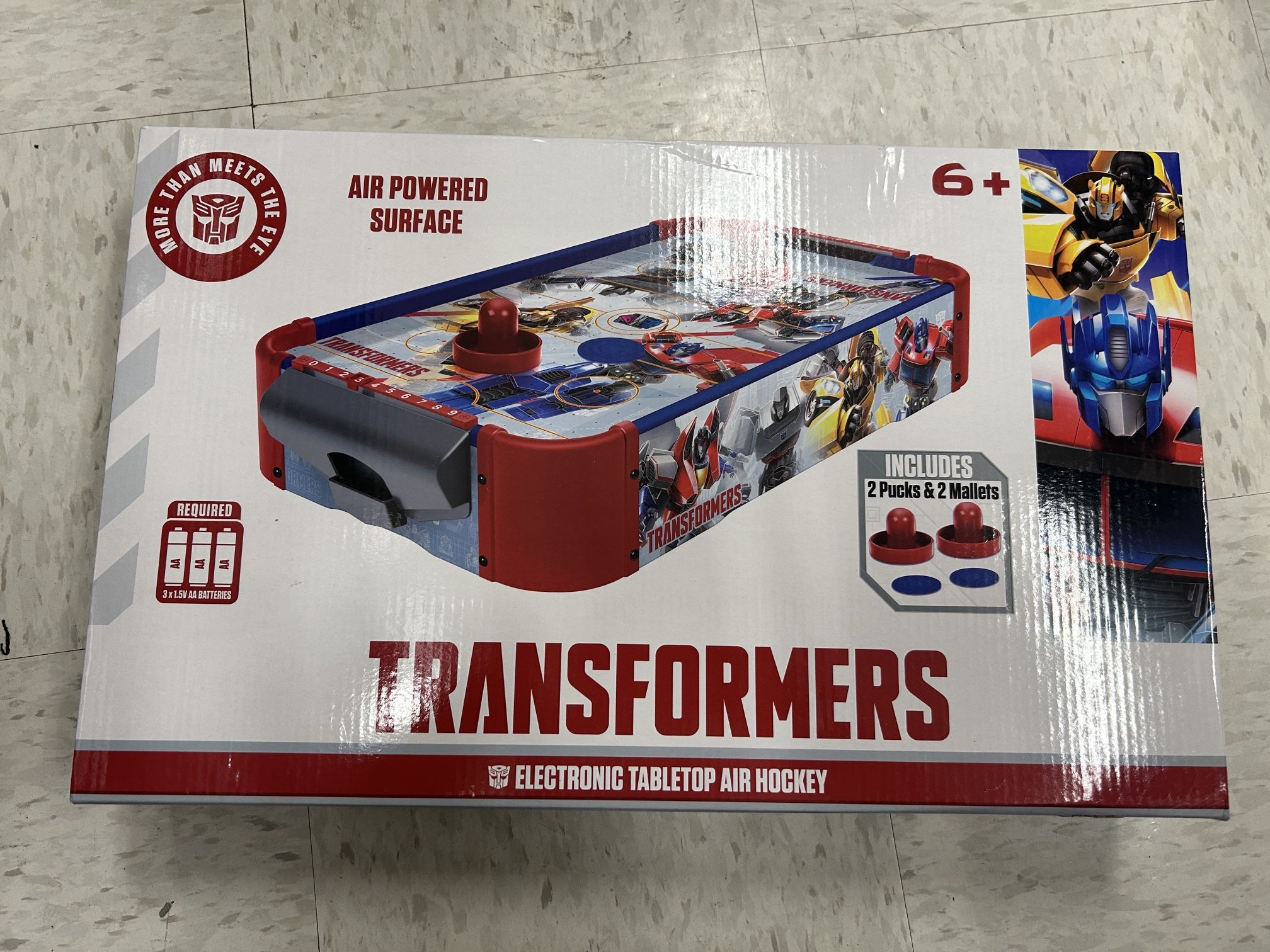 NWT Transformer Electronic Tabletop Air Hockey