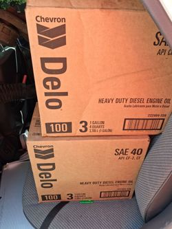 6 gallons of premium heavy duty diesel oil