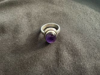 Sterling Amethyst Ring