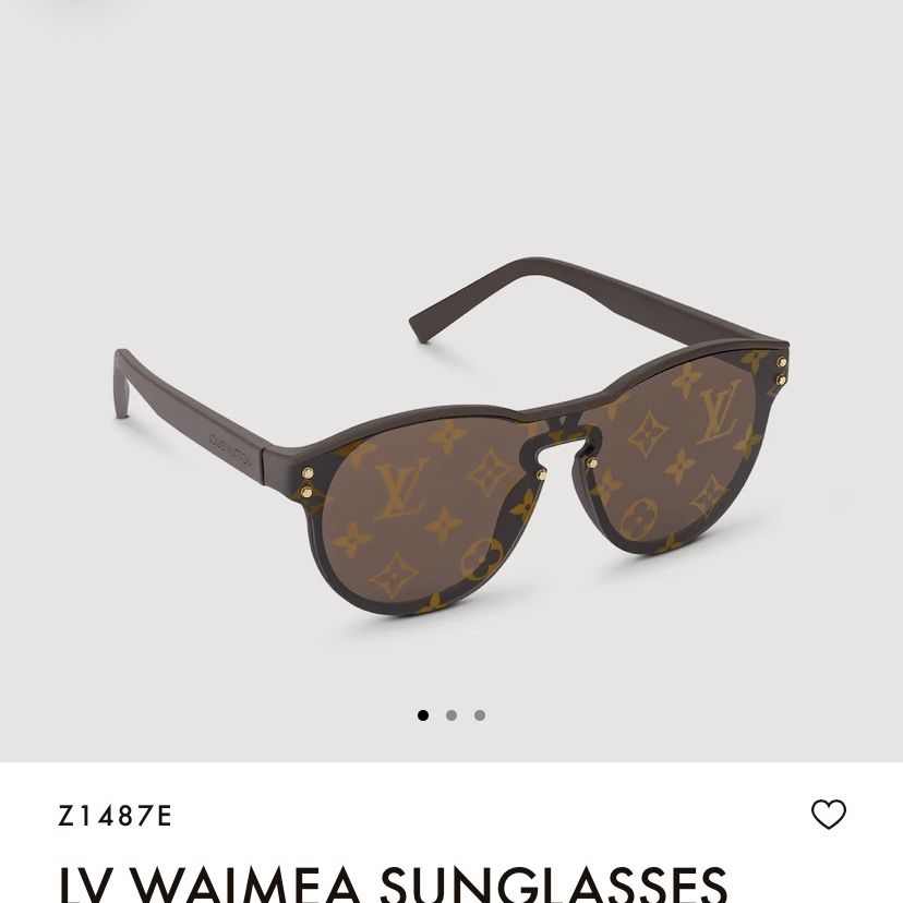 Louis Vuitton Brown Waimea Sunglasses Monogram Design for Sale in Lakewood,  CA - OfferUp
