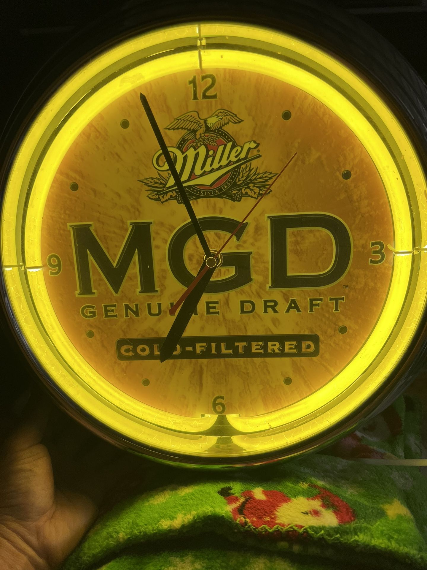 Miller MGD Genuine Draft ネオンライト Miller Genuine Draft MGD