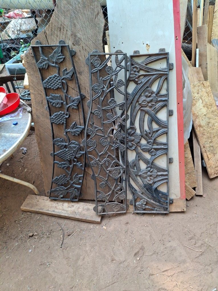 Cast iron park Benches
