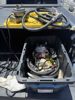 Fuel Pump And Fuel Hose And Nozzle 