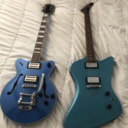 2 Guitars For Sale: Gretsch & Epiphone Slasher
