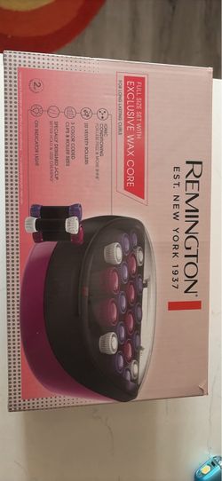 Remington velvet hot curlers