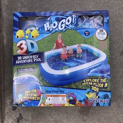 H2O Go! 3D Under Sea Adventure Pool 8ft. 7i