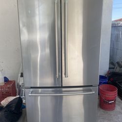 Kitchenaid Counter Depth Three Door Stainless Steel Fridge