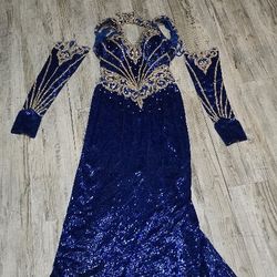 Women's Sequence And Beaded Dress