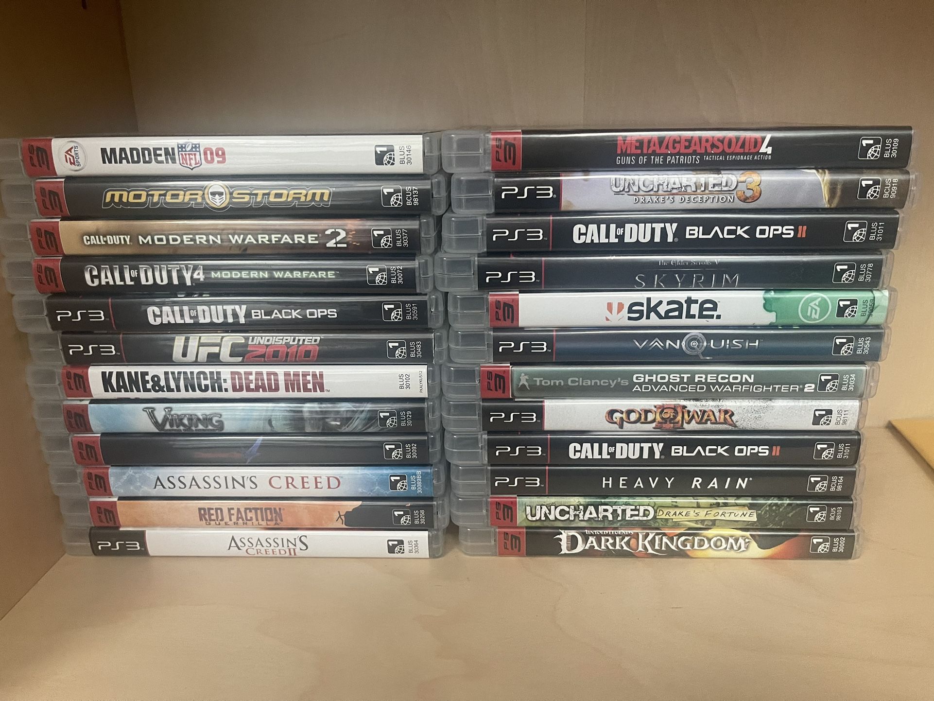 PlayStation 3 Ps3 Games