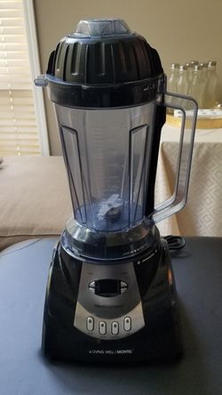 Health master living well Montel blender 70 oz pitcher .