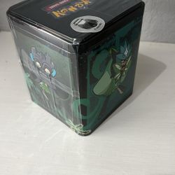 Pokemon Scarlet & Violet 2025 Ogerpon Stacking Tin (3 Booster Packs & 2 Sticker Sheets)