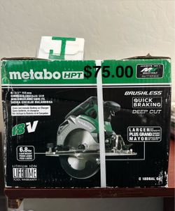 Circular saw $75.00 new brushless