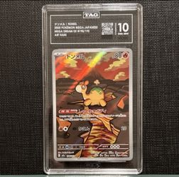 Pokémon Numel Mega Dream EX Art Rare Holo #198/193 Japanese TAG 10