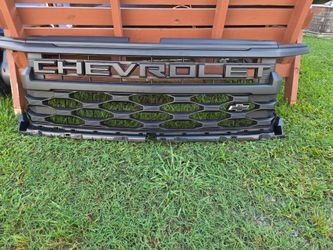 parrilla para chevrolet silverado 1500 del 2022-2026