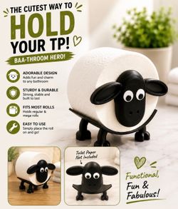 Sheep Toilet Paper Holder