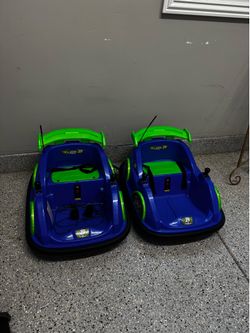 Fly bar electric bumper car