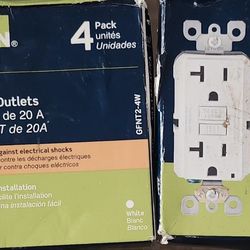 Leviton protection 2,820v 20 amp GFCI outlet