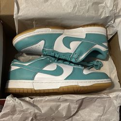 DUNKS WMNS 8 - WASHED TEAL KUMQUAT