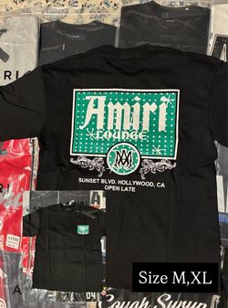 Amiri Lounge Graphic T-Shirt Black