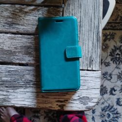 Turquoise Wallet Phone Case For Huawei Mate SE/Honor 9