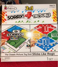 553) Sorry! Board Game for Kids Ages 6 and Up; Classic Hasbro Board Game; Each Player Gets 4 Pawns; Family Game