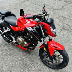 2017 Honda CB500F