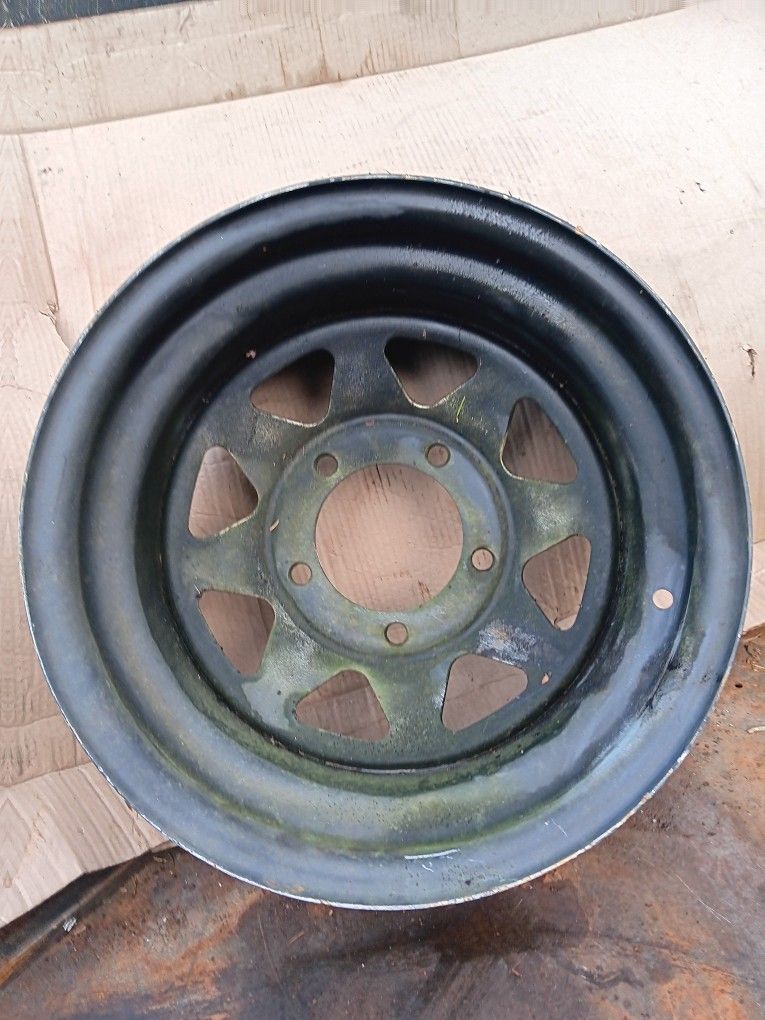 14x9 5 Lug Steel Wheels