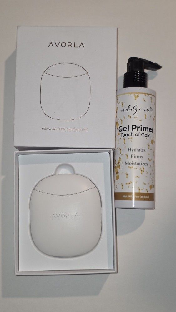 Avorla Gua Sha Facial Toning Device - Microcurrent LED Light - Gently Used