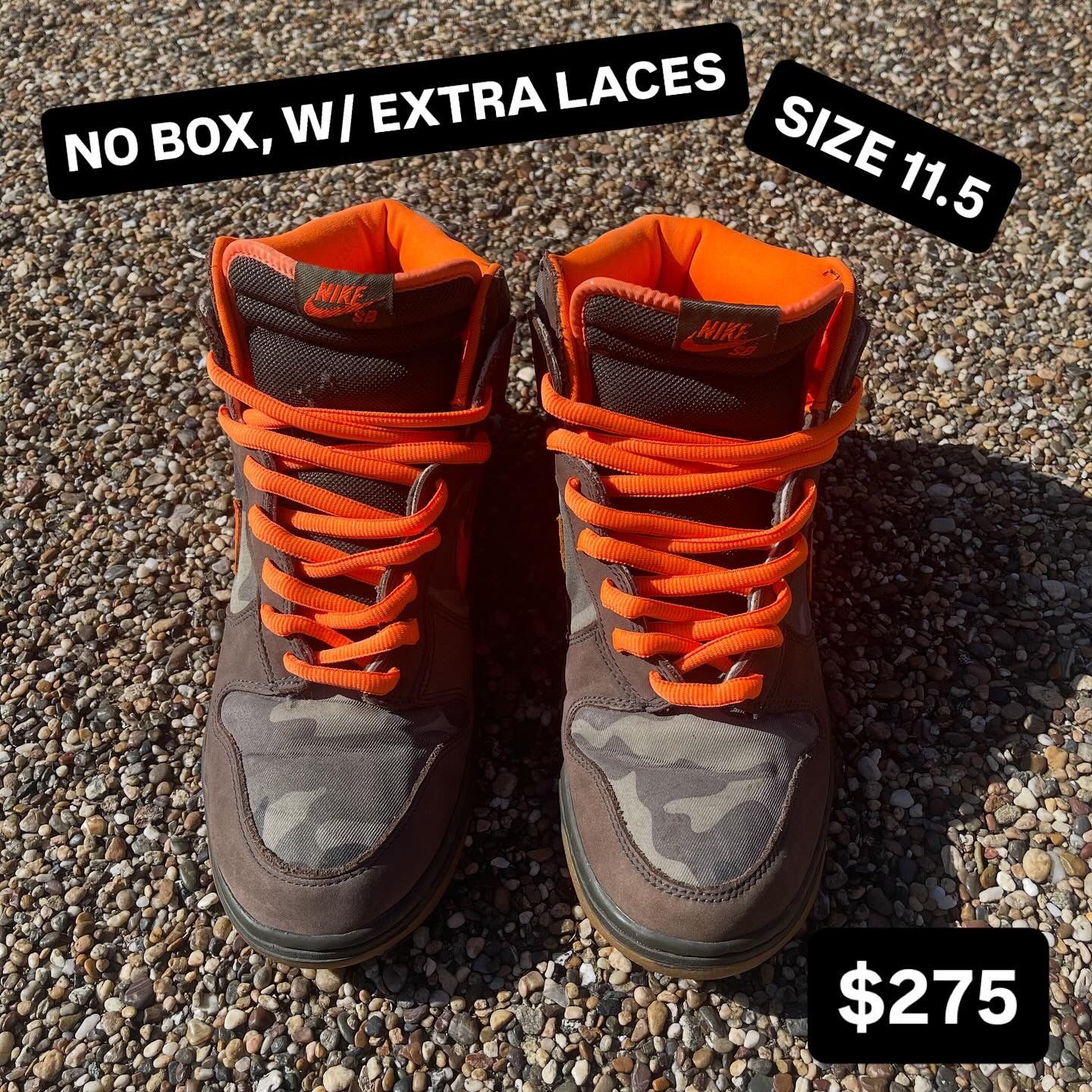 Size 11.5 - Nike SB Dunk High Brian Anderson Camo