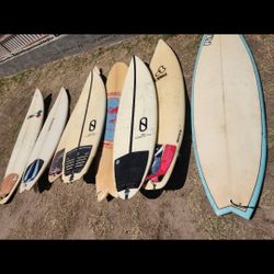 Surfboards $75 To $125