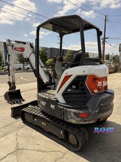 2023 Bobcat E32i Mini Excavator, 3000 Hours - Whittier CA