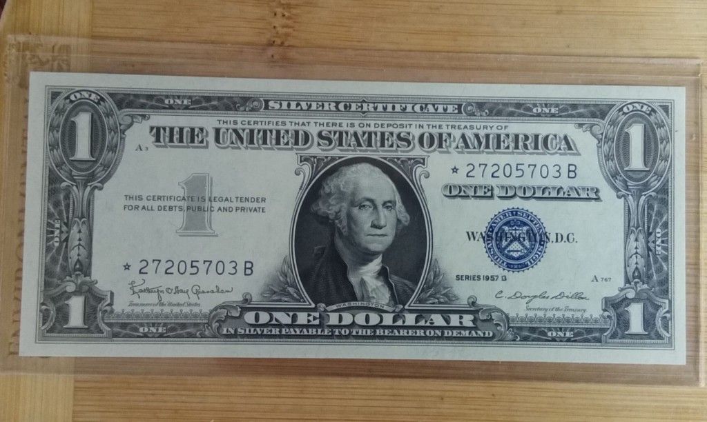 Billete Sello Azul