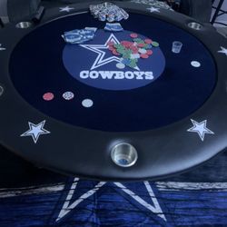 Round Custom Poker Table 