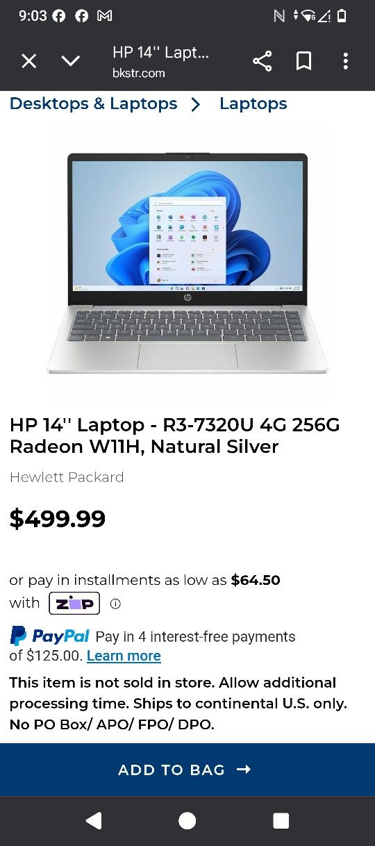 HP Laptop