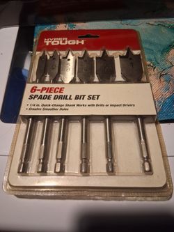 Spade Drill Bit Set