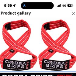 New Deadlift Straps Figure 8 Loop Lifting Straps The #1 Choice for Power Lifters weightlifters workout Enthusiasts